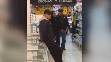 La especial jornada de Alexis a un supermercado de Tocopilla