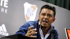 Gallardo descarta a Ponzio para la ida ante Boca