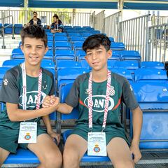 Thiago y Joan, una amistad forjada bajo palos