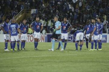 Estas son las mejores imágenes del 0-0 entre Millonarios y Envigado. El gol 5000 no llegó y El Campín se va sin celebrar. 