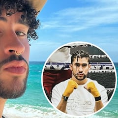Bad Bunny aprovecha su visita a México para entrenar box en un gimnasio