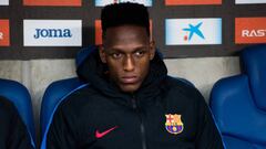 Mina, fuera de la convocatoria para el juego ante Girona