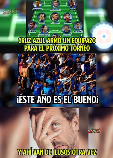 Los memes del Puebla - Cruz Azul de la jornada 1