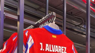 Julian Alvarez llevará el dorsal 19.