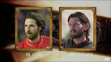 Joe Allen y Daario Naharis