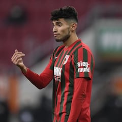 Ricardo Pepi debuta como titular con el FC Augsburg en empate ante el Eintracht Frankfurt