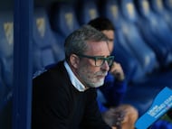 Bolo, durante el partido frente al Málaga.