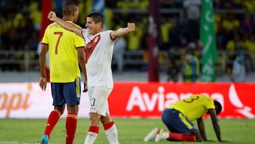 Aldo Corzo, lateral de la Selecci&oacute;n de Per&uacute;, cont&oacute; lo que le dijo a James Rodr&iacute;guez en el encuentro con la Selecci&oacute;n Colombia en Barranquilla