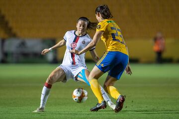 Tigres venció a Guadalajara este lunes 05 de noviembre por la noche por marcador de 2 goles por 0, esto en duelo correspondiente a la jornada 17 de la Liga MX Femenil.