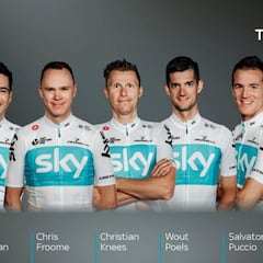 Sky confirma el equipo que irá con Froome a Andalucía