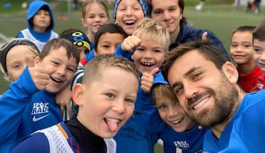 Entrenar niños en cuarentena: Colombiano lo hace en Austria