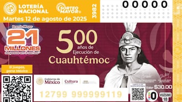 Resultados Sorteo Mayor 3982: números que cayeron y lista de premios | 12 de agosto del 2025