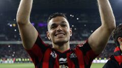 El extremo francés, Hatem Ben Arfa, tras un partido con el Niza.