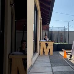 ¡Con túnica! La curiosa práctica de Fabián Cerda en Curicó