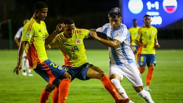 Argentina - Colombia: TV, horario y cómo ver online el hexagonal final del Sudamericano Sub-20