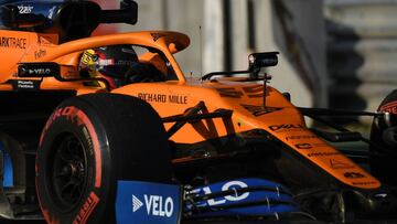 Carlos Sainz (McLaren MCL35). Sochi, Rusia. F1 2020.
