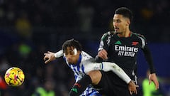 Resumen del Brighton vs Arsenal, jornada 20 de la Premier League 24-25