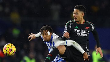 Resumen del Brighton vs Arsenal, jornada 20 de la Premier League 24-25