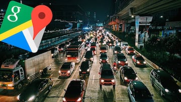 Google Maps diferenciará los atascos por retenciones de los accidentes