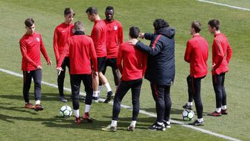 Burgos dirige la sesión y Torres y Gameiro afinan la puntería