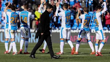 Quique, crítico con los errores: "Tenemos que buscar líderes"