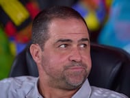 Andre Soares Jardine head coach of America during the 9th round match between Monterrey and America as part of the Liga BBVA MX, Torneo Apertura 2025 at BBVA Bancomer Stadium, on September 20, 2025 in Monterrey, Nuevo Leon, Mexico.