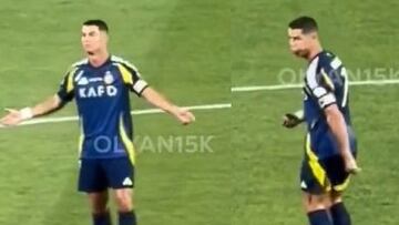 Cristiano se indigna con sus compañeros