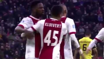Kluivert Jr scores hat-trick in Ajax's 5-1 thrashing of Roda JC