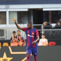 Dembélé provoca un quebranto a Xavi