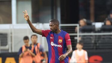 Dembélé provoca un quebranto a Xavi