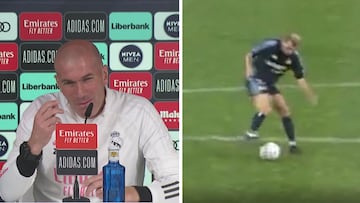 Le recuerdan "una de las mejores jugadas de su carrera" y contesta esto: Zidane en estado puro