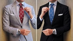 ¿Tienes una boda, un bautizo o una comunión? Acierta con este juego de corbata y pañuelo en 33 diseños
