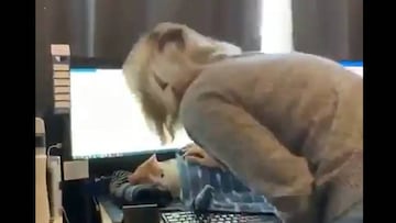 &iquest;D&oacute;nde est&aacute; el mouse? Este gatito lleva el home office a otro nivel