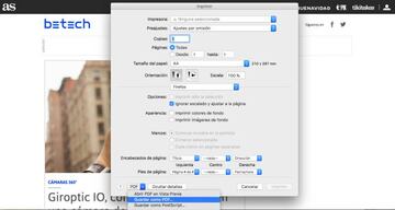 M&eacute;todo para guardar una web en un MacBook