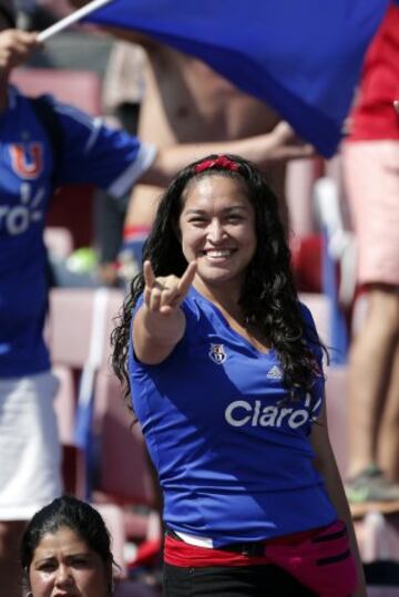 El espectacular ambiente en las tribunas del Nacional