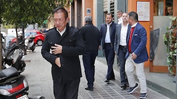 27/11/17 COMIDA ENTRE PETER LIM - ANIL MURTHY - KIM KHOO - VALENCIA CF