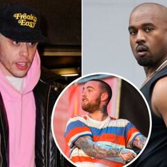 Filtran mensajes de Kanye West y Pete Davidson: Reviven conflicto con Mac Miller