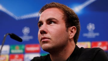 Gotze avisa al Madrid: "Estamos en un buen momento"