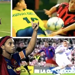 Los mejores rotos de Ronaldinho a otros cracks: hay un traje a Ramos de quitar el hipo...
