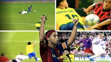 Los mejores rotos de Ronaldinho a otros cracks: hay un traje a Ramos de quitar el hipo...