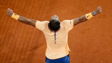 Nadal, en el Mutua Madrid Open.