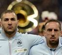 La afición francesa volvió a pitar a Benzema por su mal partido
