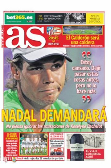 Las portadas de AS de marzo