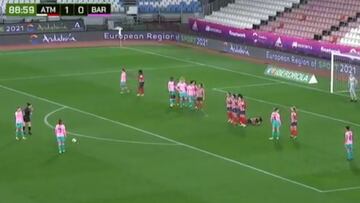 Con el partido ardiendo y la final cada vez más lejos llegó Alexia Putellas y se sacó este golazo