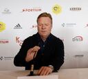 Koeman: "Cuando me fui, el Barça estaba a 8 puntos..."