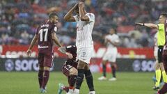 Martial, durante el Sevilla-Real Sociedad.