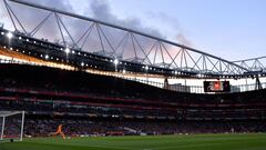 El Emirates Stadium.