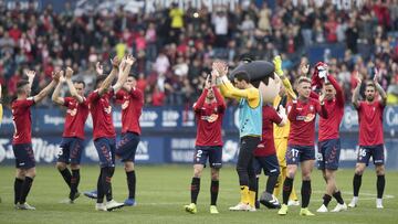 31/03/19 PARTIDO SEGUNDA DIVISION
 OSASUNA - EXTREMADURA 
 ALEGRIA FIN PARTIDO 