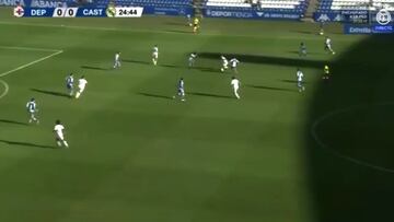 Es evidente que este chico es distinto: jugadón de impresión de Arribas en Riazor