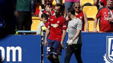 Unai Garc&iacute;a, jugador de Osasuna